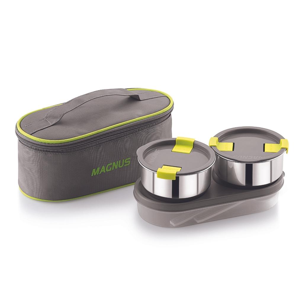 3 Stainless Steel Lunch Box with Bag