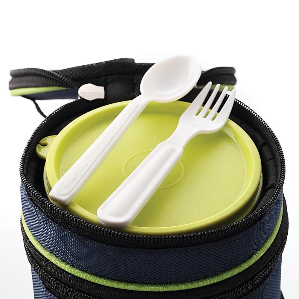 3 Airtight & Leakproof Stainless Steel Lunch Box with Bag