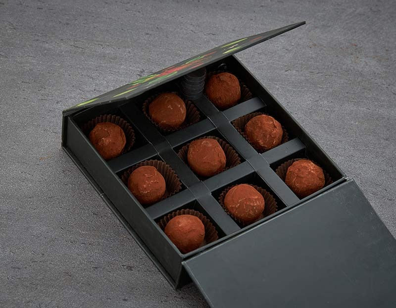 70% Dark Truffles ( Box of 9)