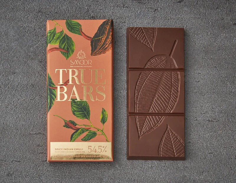 True Bar - Spicy Indian Chilli Dark Chocolate