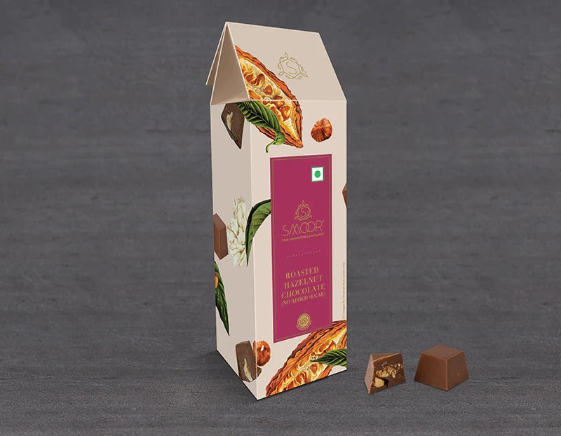 Roasted Hazelnut Chocolate (No Added Sugar)