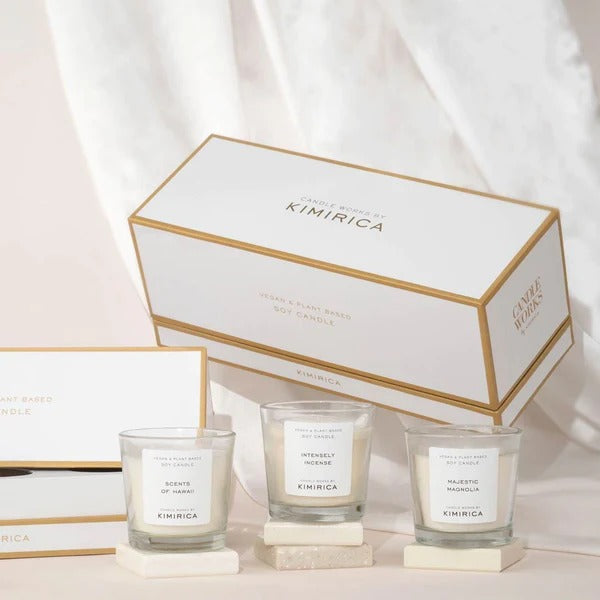 RADIANT SOY CANDLE SET