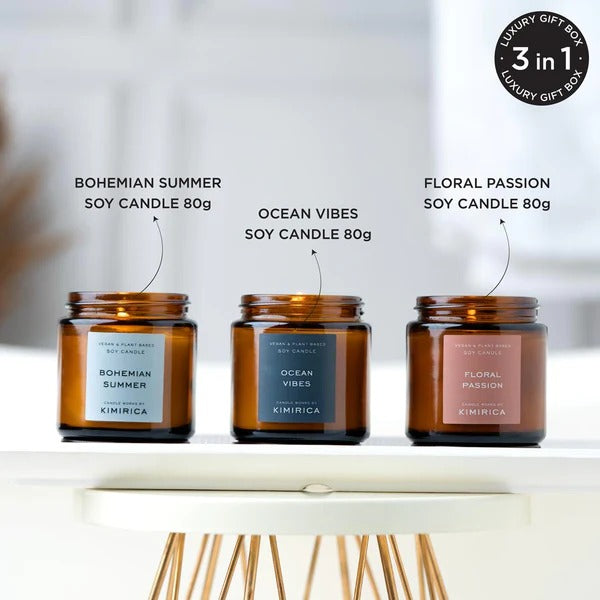 ILLUMINATING SOY CANDLE SET