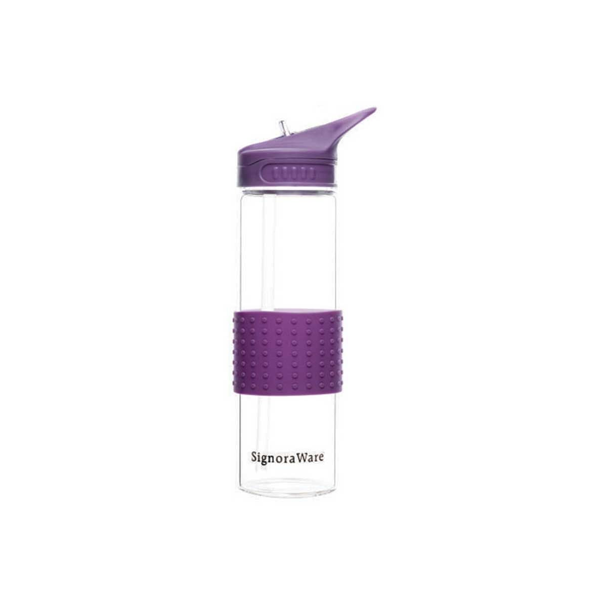Aqua Frost Glass Bottle (550 Ml.)