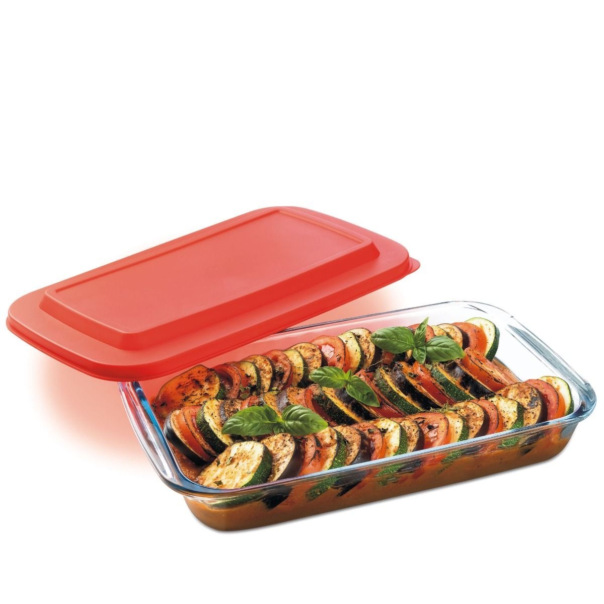 Rectangle Dish With Lid | Borosilicate Glass | Bakeware