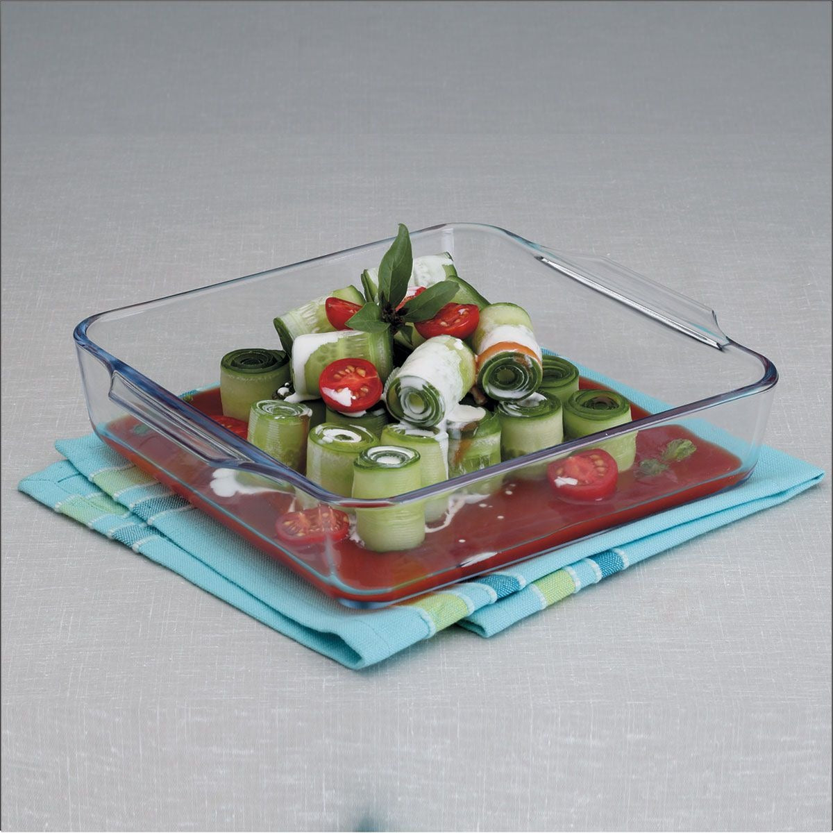 Square Dish 1800 Ml. |Borosilicate Baking Dish|