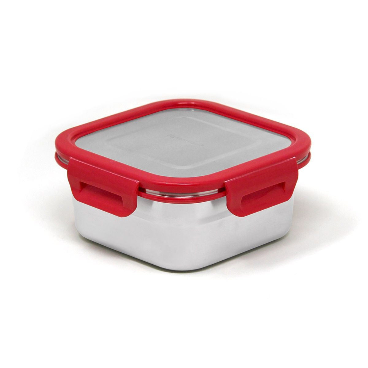 Lock 'N' Store Steel Square With Steel Lid | Food Storage Container