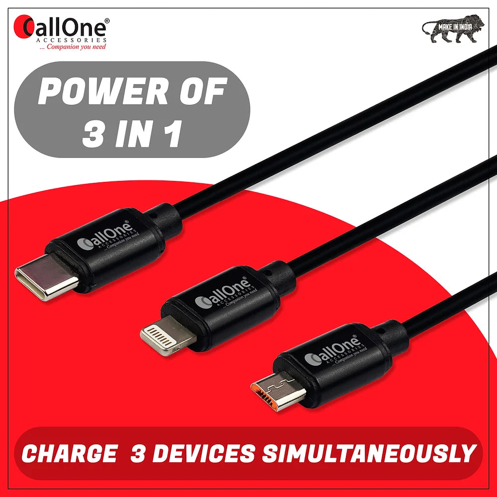 3-in-1 Metal Cable