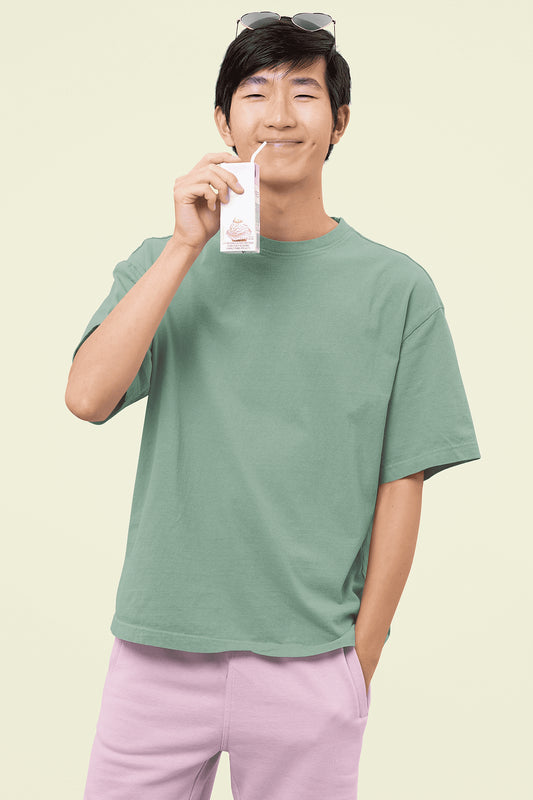 Green Oversize Tshirt Men