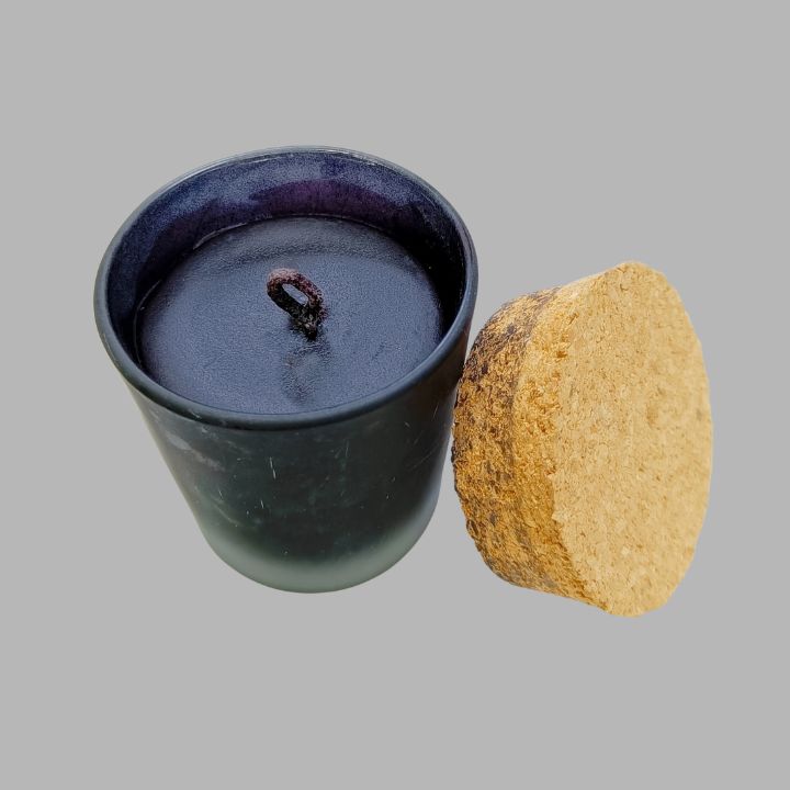 Black Wax Scented Jar Candles