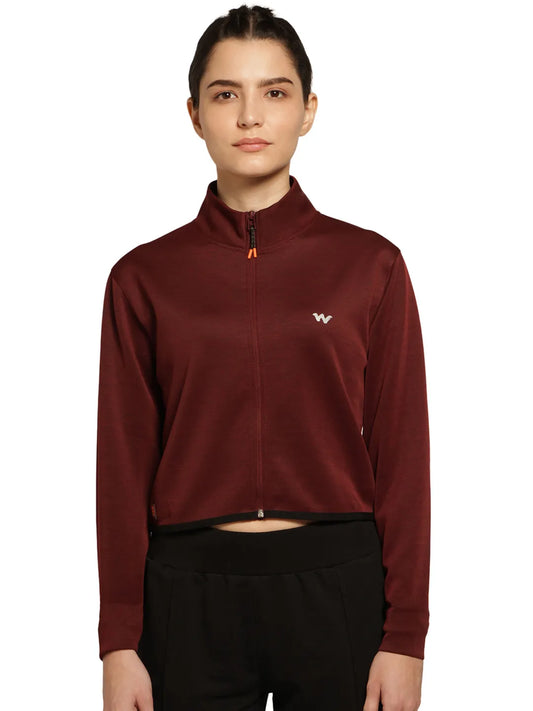 Women Cropped Training Jacket