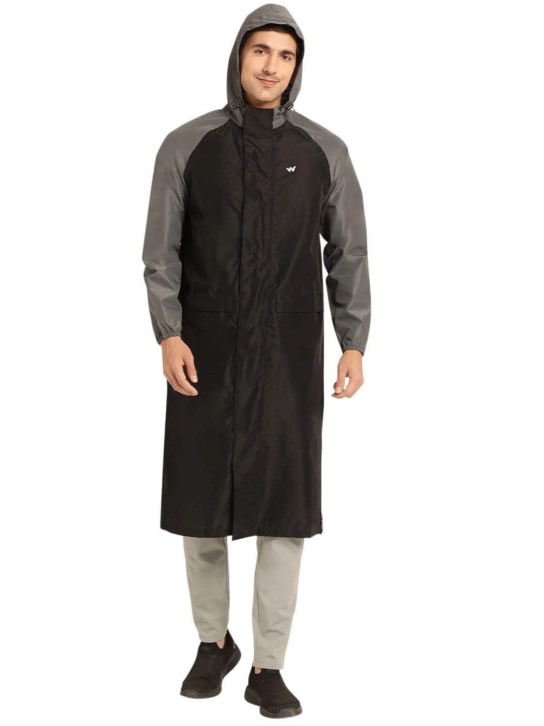 Men HYPADRY™ Color Block Printed Raincoat
