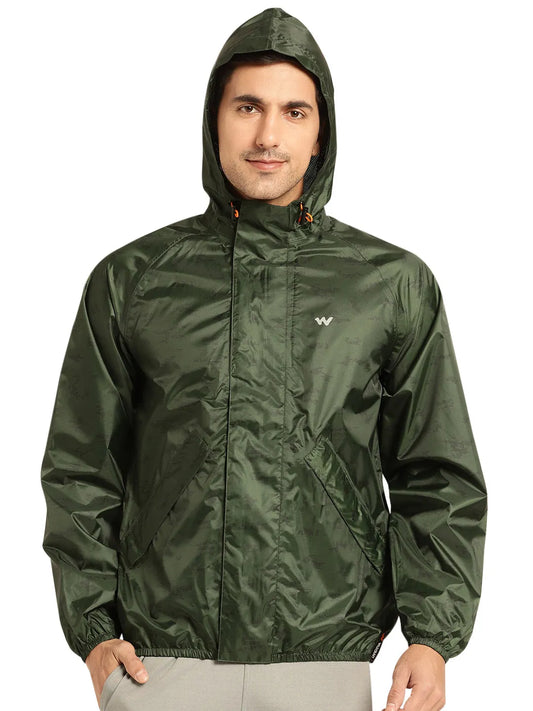 Men HYPADRY™ Printed Rain Jacket