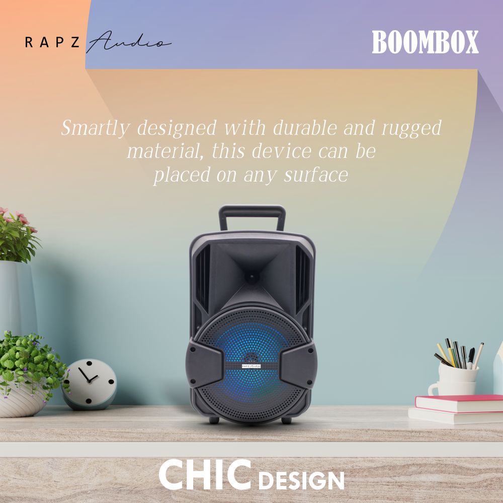 Boombox (Trolley) Speaker with Mic