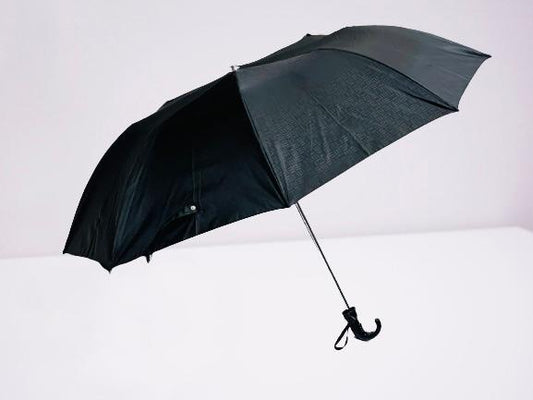 Jet Black Travel Premium Umbrella