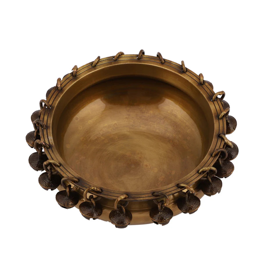 Art Brass Urli Bowl 6in Dark