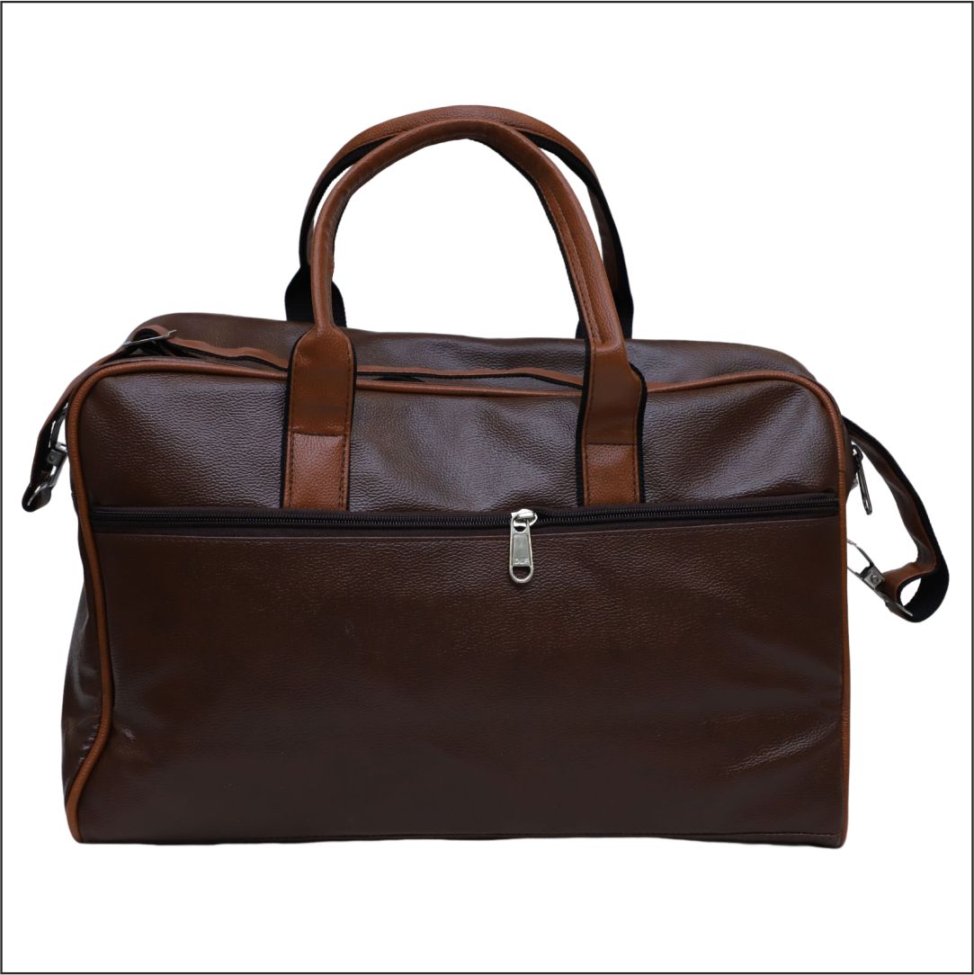 Leatherette Brown Portfolio Bag