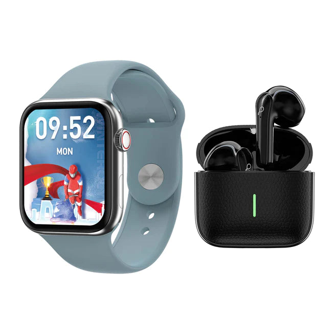 BT Calling Smartwatch and TWS Earpods (Frost +Picobuds)