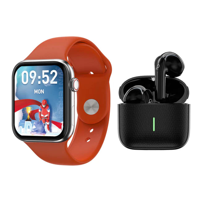 BT Calling Smartwatch and TWS Earpods (Frost +Picobuds)