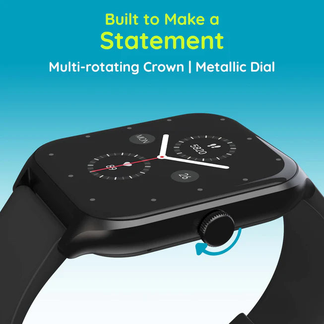 Silicon Bluetooth Calling Smartwatch