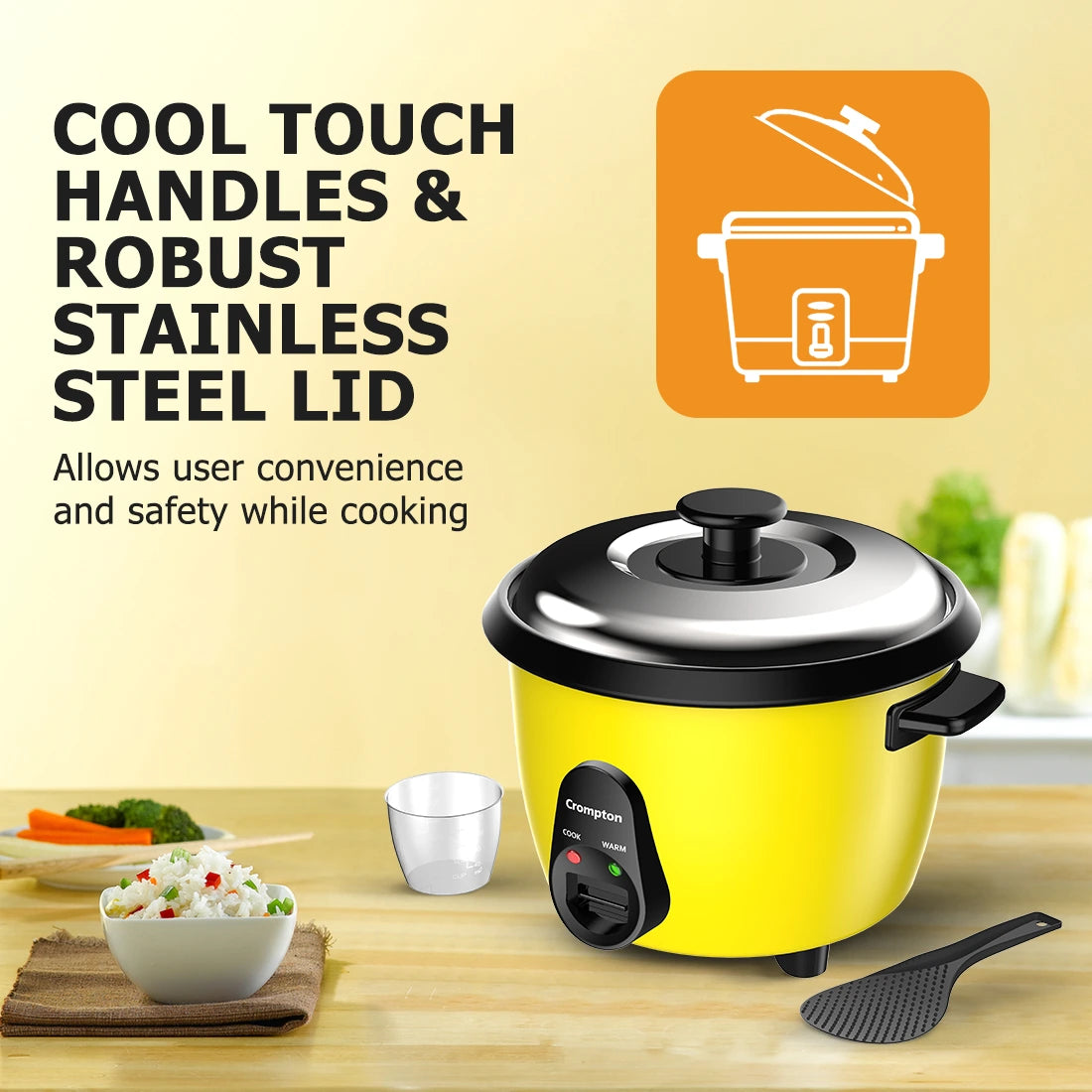 Harvest ProLite High Quality Electric Rice Cooker