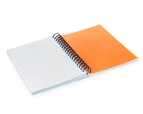 5 Subject Single Ruled Idea Paper Soft Cover Wiro Notebook - B5 Size
