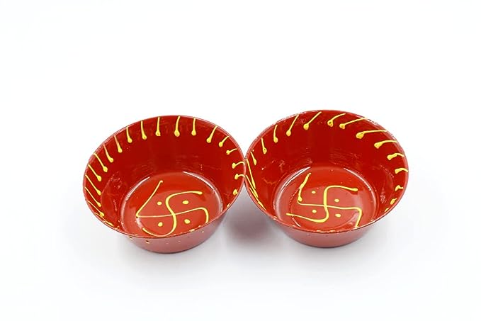 Karwa Chauth Decorative Pooja Thali Set | Designer Stainless Steel Thali Set | Lota, Kalash, Diya, and Bowls | Trafitional Poooja Thalis | Channi Lota Included