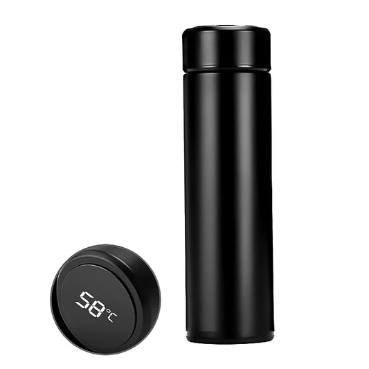 OFFIKRAFT Hot & Cold Flask Bottle Temperature Display Indicator Insulated Stainless Steel Smart Water Bottle