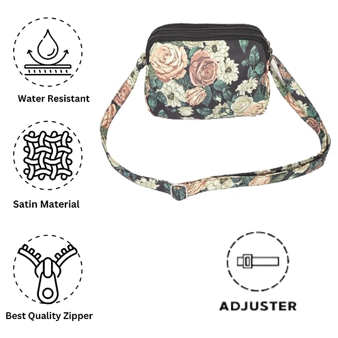 Sling Bag For Women Stylish With Best Zipper | Ladies Purse Handbag