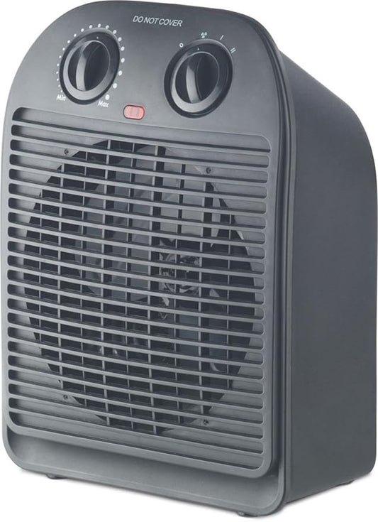 Bajaj Majesty RFX2 Blower/Fan Heater (1000 Watts/2000 Watts), Grey