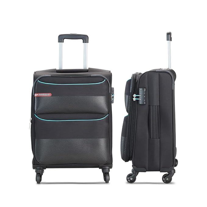 VIP Essencia Durable Polyester Soft Sided Cabin Luggage