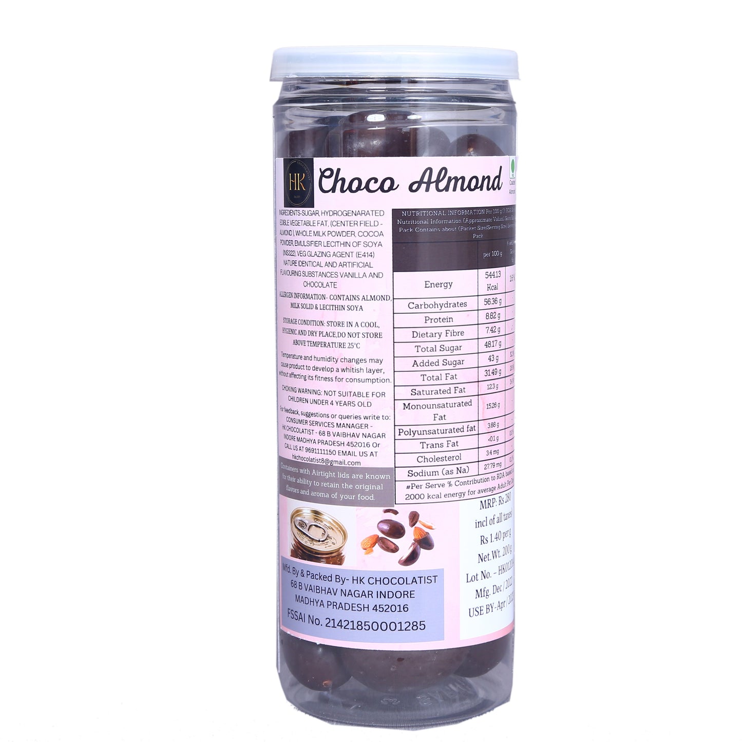 Choco Almond Jar