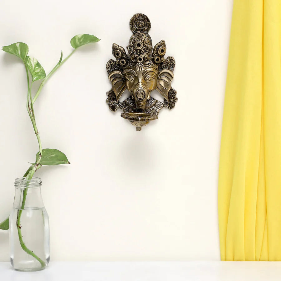 Wall Hanging Ganesh Ji Diya (Type 2)