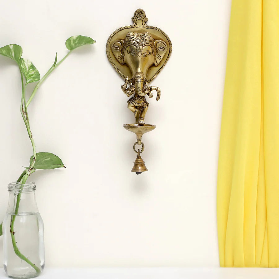 Wall Hanging Ganesh Ji Diya (Type 3)