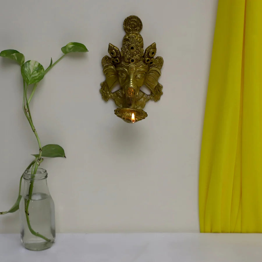 Wall Hanging Ganesh Ji Diya (Type 1)