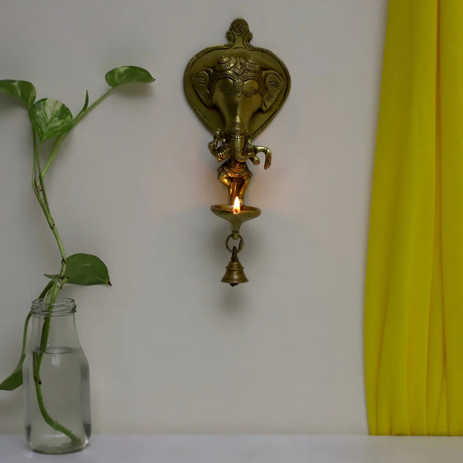 Wall Hanging Ganesh Ji Diya (Type 3)