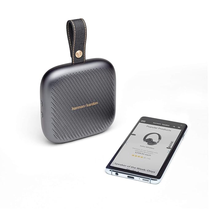 Harman Kardon Fly Neo Ultra 3 Watt Wireless Bluetooth Portable Speaker (Gray)