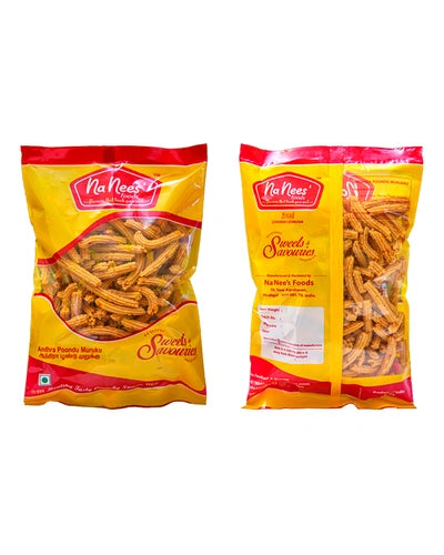 Andhra Poondu/Garlic Murukku l Andhra Garlic Sev l 150 G Pack