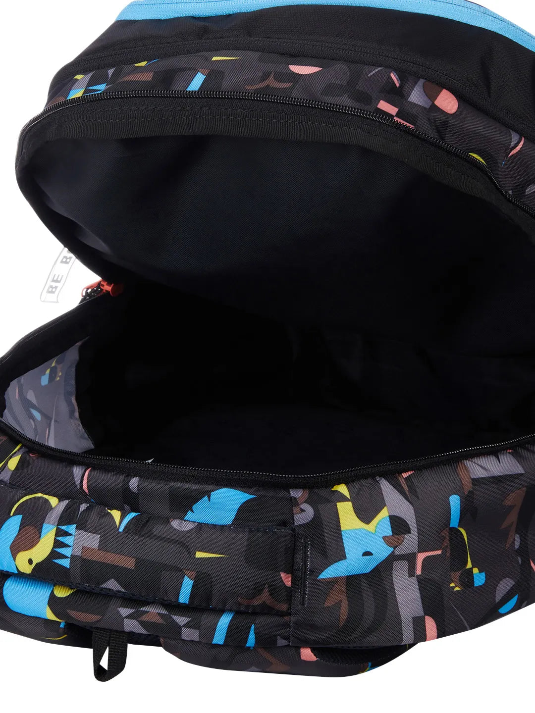 WIKI 6 Fauna Black Backpack with Sleeve Separator
