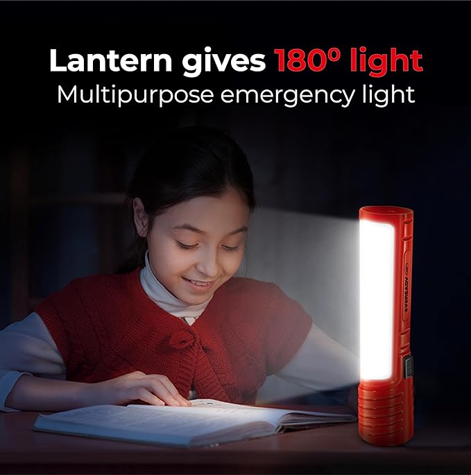 CITYLITE Lantern - Emergency Light  with Desk Light and Torch  (Multicolor)
