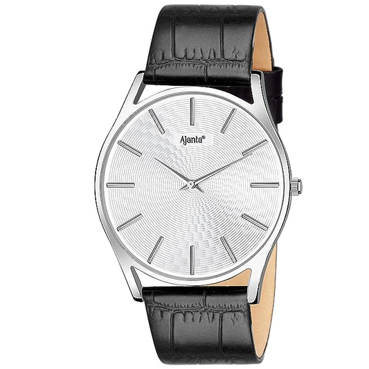 Ajanta Quartz Casual Analog Silver Dial Men's Watch