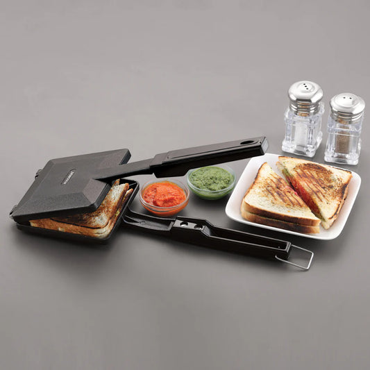 Non-Stick Aluminum 2-Cut Gas Compatible Toaster Toast