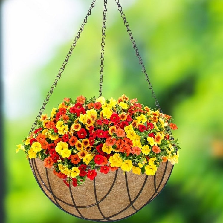 Coir Garden Hanging Round Basket