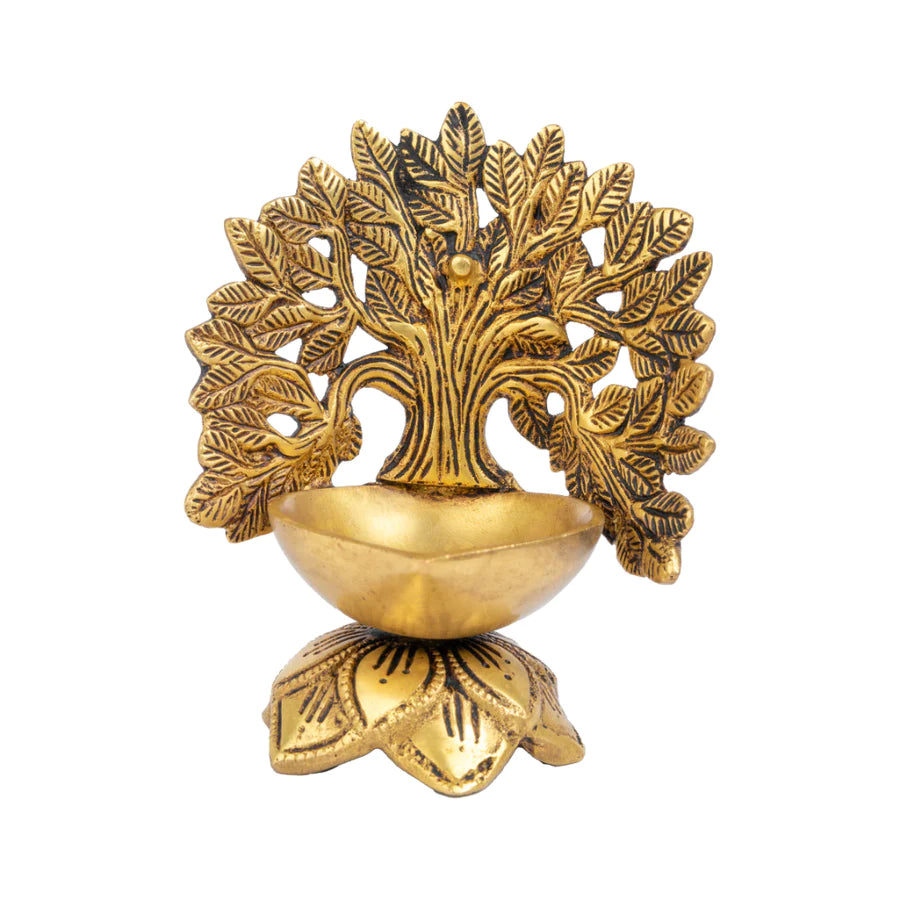 Art Brass Kalpvriksha Tree Diya