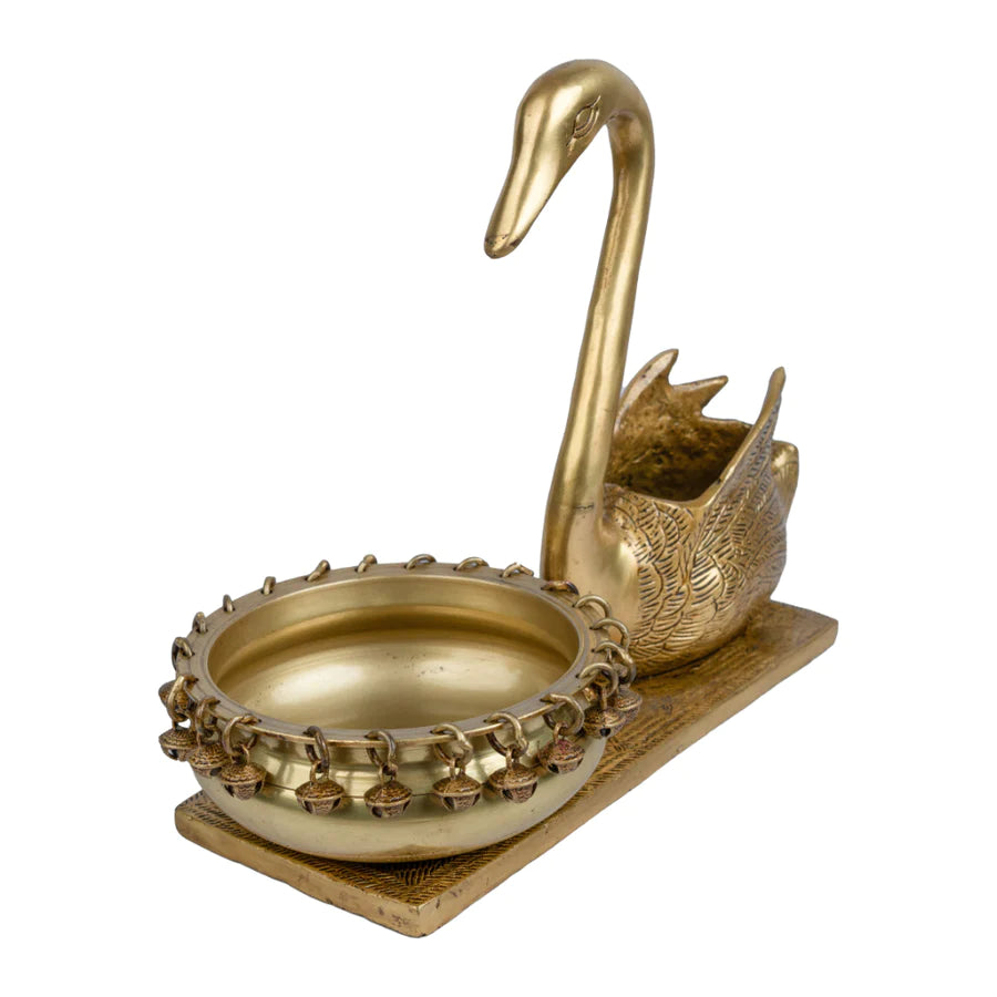Art Brass Swarn Urli Bowl Decorative (type 1)