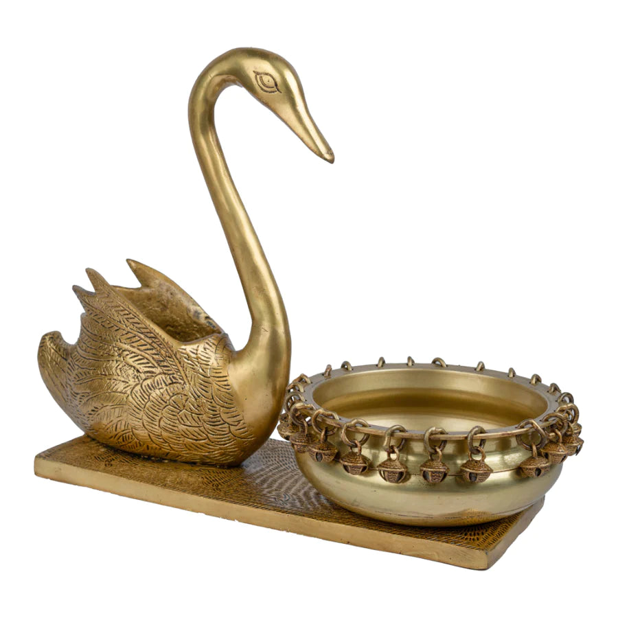 Art Brass Swarn Urli Bowl Decorative (type 1)
