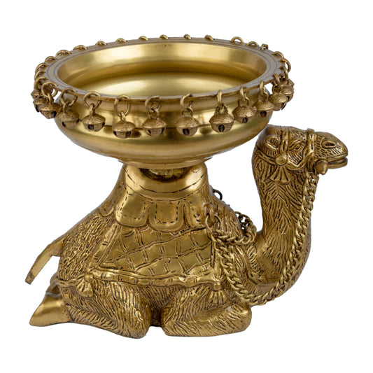 Art Brass Big Camel Urli Bowl