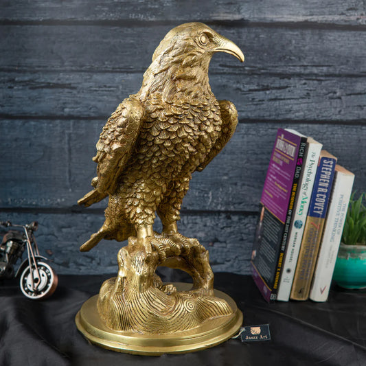 Art Brass Big Eagle Statue - (10 KG)