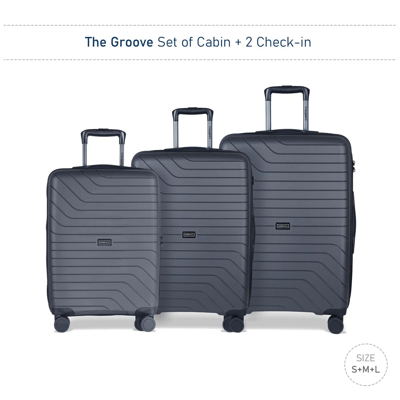 Groove Luggage Set of 3