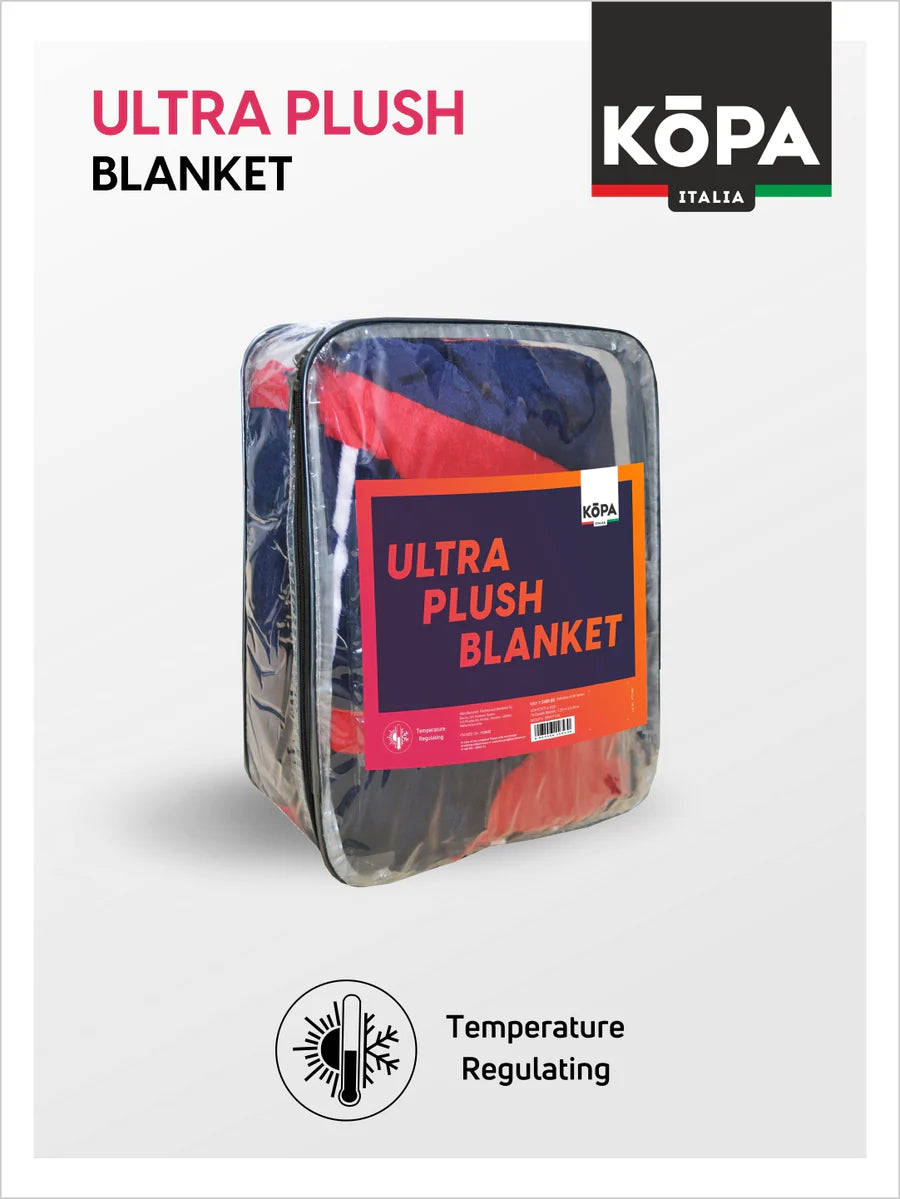 Ultra Soft Microfiber Double Bed Ac Blanket (pride-ornamental-black)